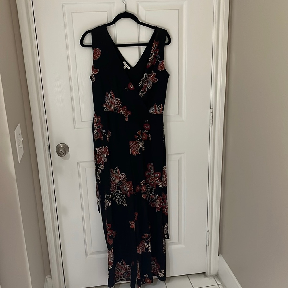 Floral Patterned Jumpsuit